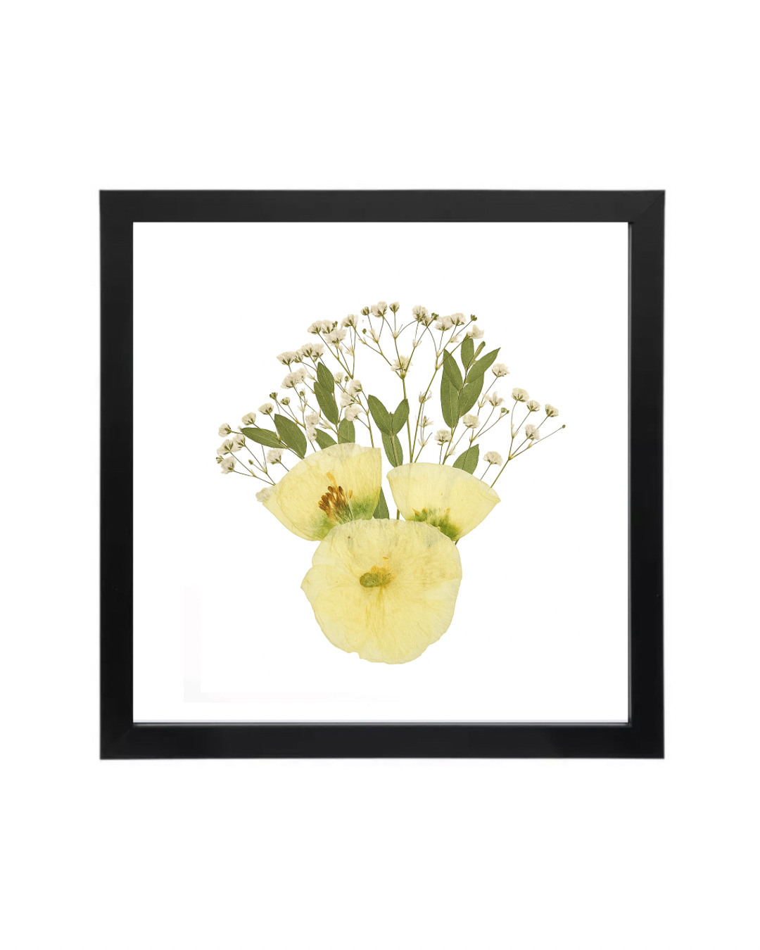 9x9 Boutonnière Design | Black Frame