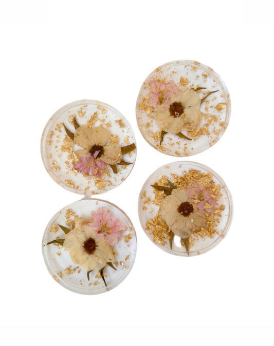 Set of 4 Resin Coasters