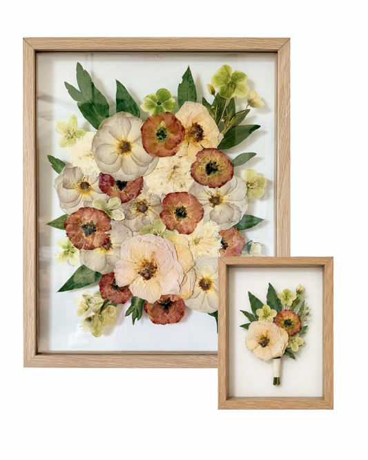 17x21 Bouquet + 5x7 Boutonniere Design Bundle