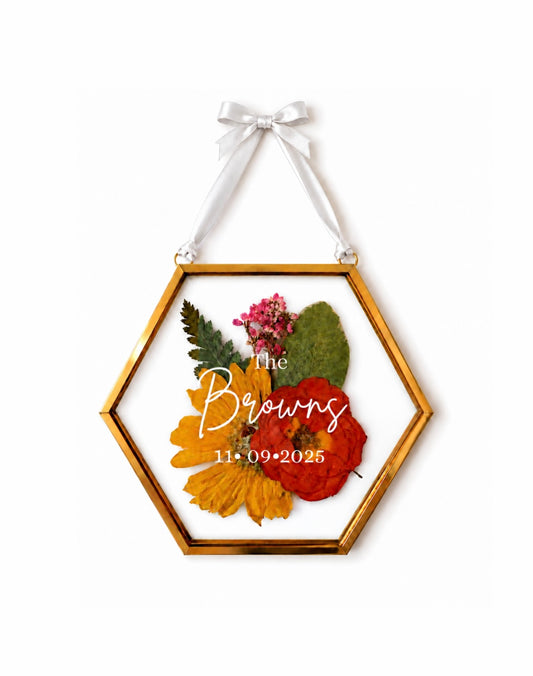 4in Mini Frame with Vinyl Lettering - Floating