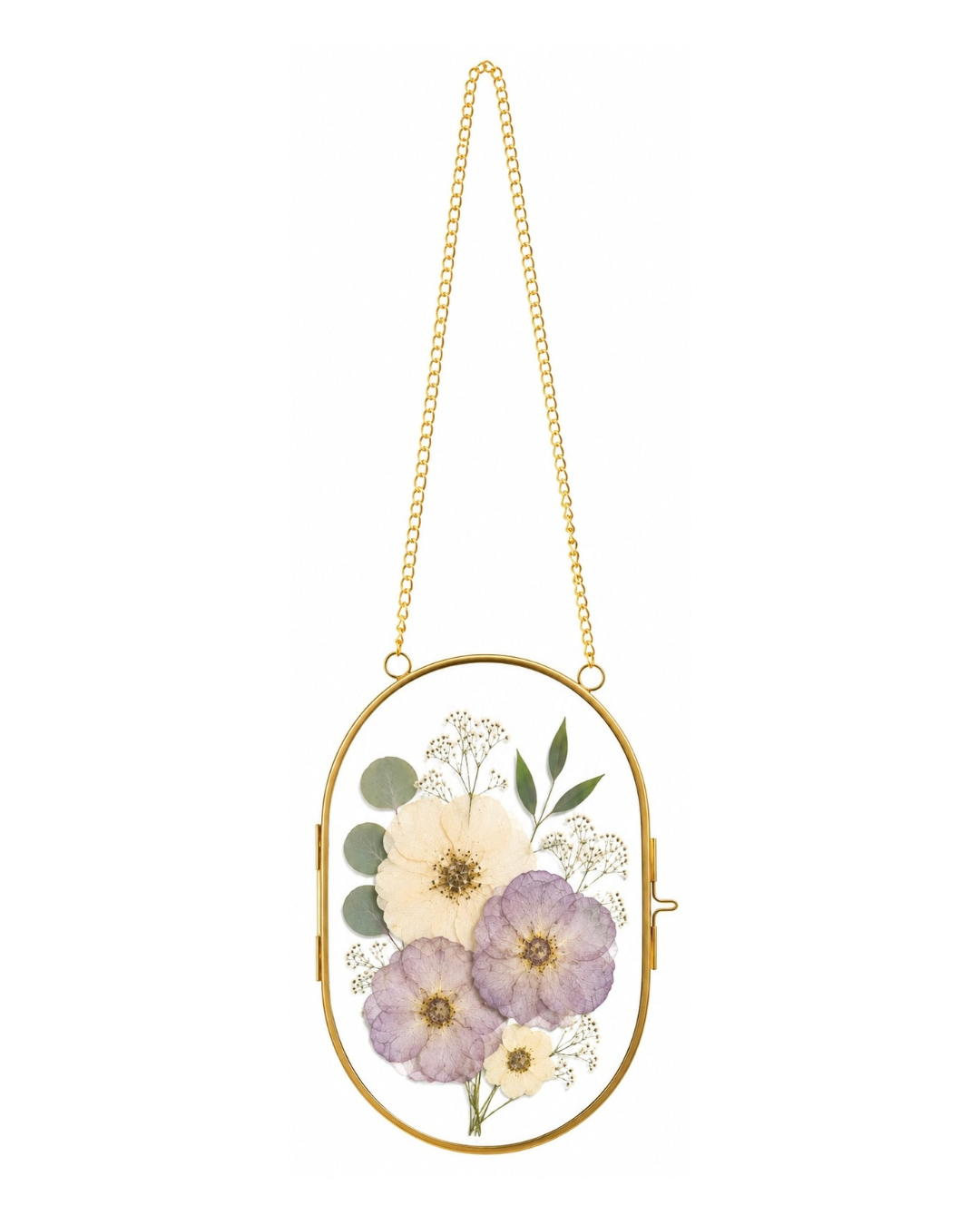 4x6 Gold Oval Hanging Frame