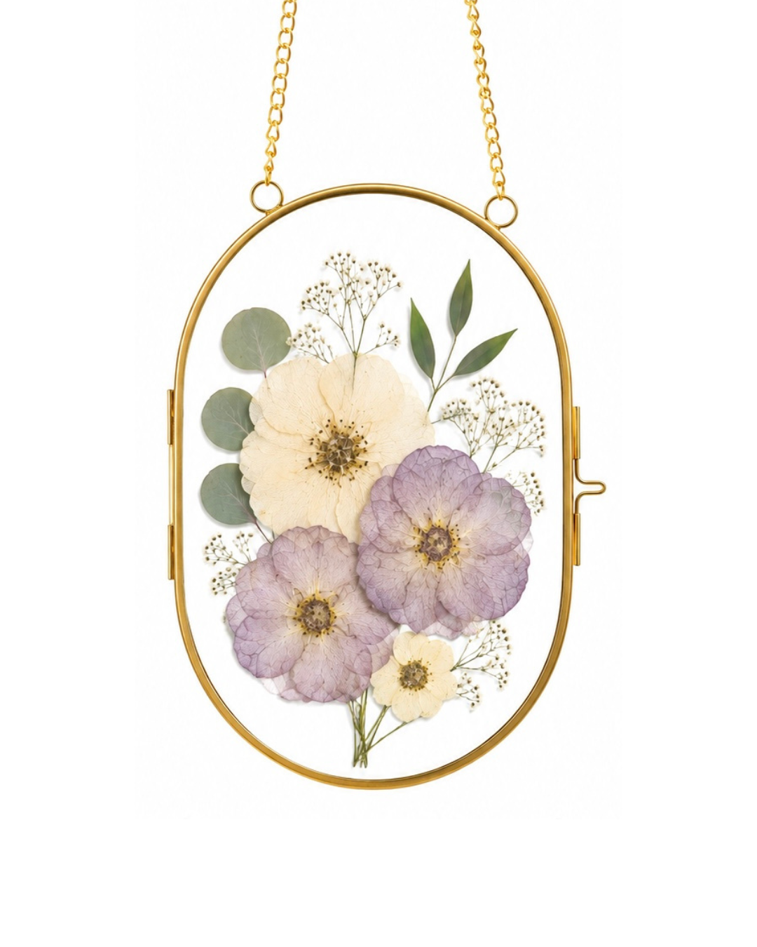 4x6 Gold Oval Hanging Frame