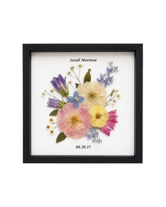 8×8 Memorial with Vinyl Lettering