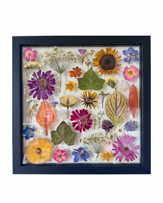 13x13 Abstract Design | Black Frame